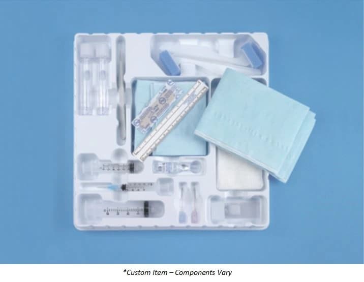 Busse Hospital Disposable Soft Tissue Biopsy Tray, Custom for Maimonides - Tray Sft Tiss Bpsy f/Maimonide - Image 1