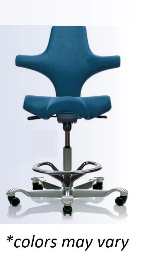 Marketlab Ergonomic Ultrasound Sonography Chair, Feather Gray, 250 lb Capacity, 01KT0J0AEX8S1AJH7H8RCC6TYY - Chair Ultrasound Ergonomic - Image 1