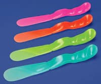 Candeez Ergonomic Spatula, Latex-Free, 7.5", Tangerine Scented, Orange, 1/Pk, 1520TO - Candeez Ergonomic Spatulas – Latex Free, 7.5" - Orange, Tangerine Scented - Image 1
