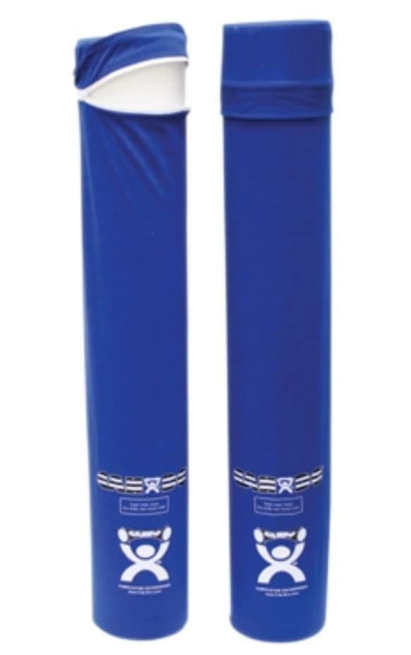 CanDo Foam Roller Cover for 6x36" Roller, Blue, Each - Cover Foam Roller Round - Image 1
