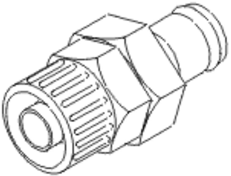 Male Quick Connect Fitting for Validator 10 Autoclave - Fitting Male Quick Connect - Image 1