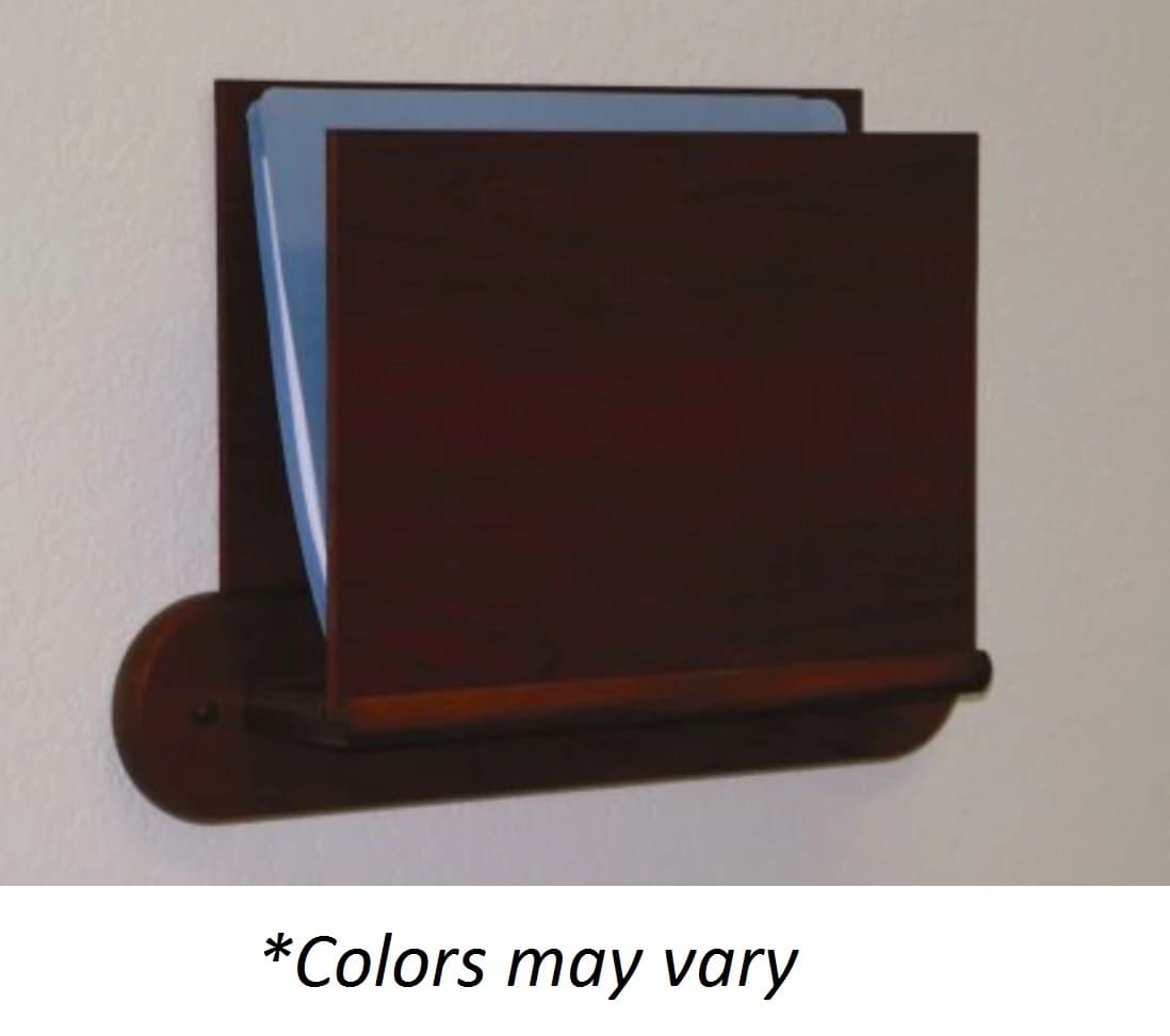 Open Oval Mount Chart Holder, Black, Each - Holder Chart Open Oval Mount - Image 1