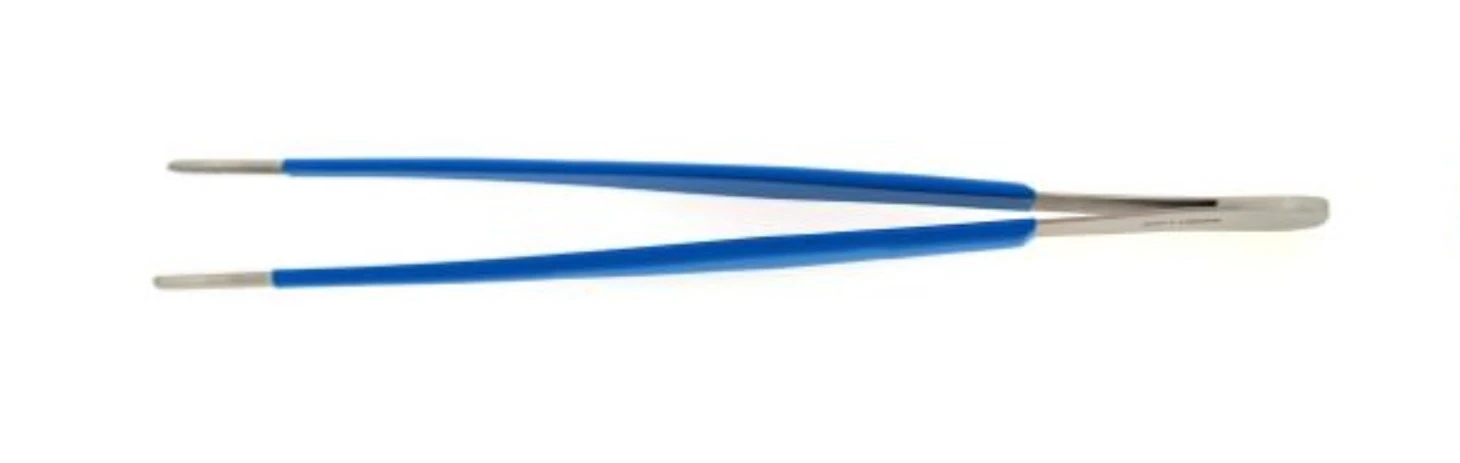 LEEP Forceps, Blue Coated, 10" - Forceps LEEP Blue Coated - Image 1