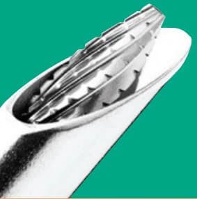 Conmed Linvatec Sterling Tapered Bur, Stainless Steel, 6mm - Sterling Tapered Bur - Image 1
