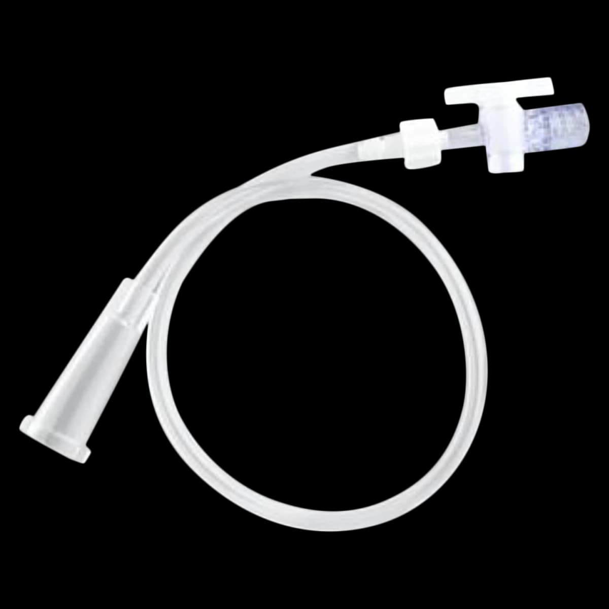 Cook Medical Connecting Tube with Drain Bag, 14 Fr, 30 cm - Tube Connecting w/ Drain Bag - Image 1