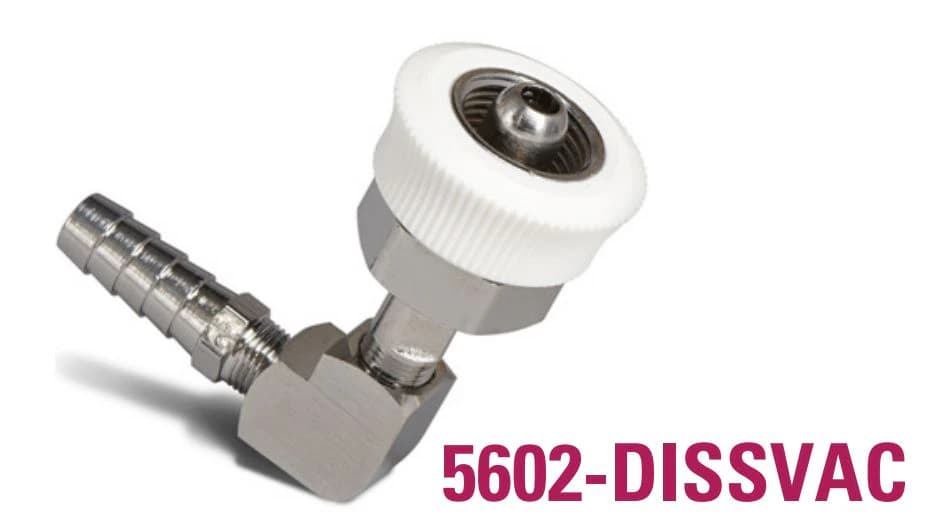 Porter Instrument DISS Vacuum Connection with 3/8" Barb, Each - Connection Vacuum 3/8" Barb - Image 1