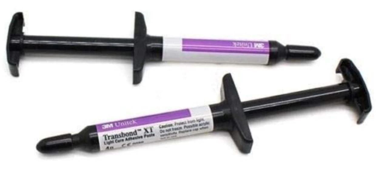 3M Transbond XT Light Cure Orthodontic Adhesive, 4g Syringes, 4/Pk, 712-036 - Transbond XT Light Cure Adhesive in Syringes 4Pk - Image 1