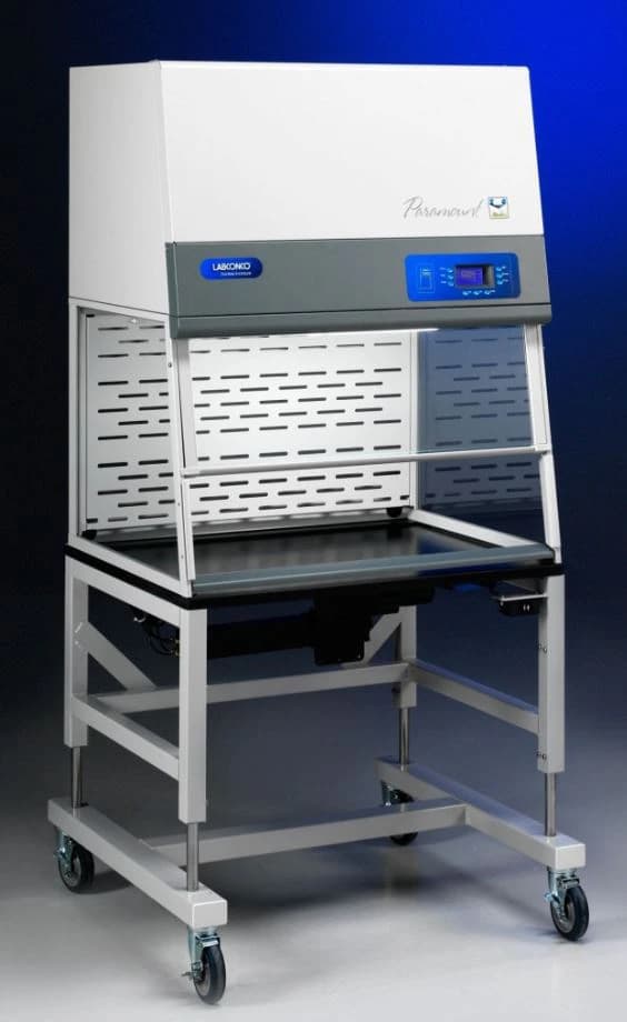 Labconco Paramount Ductless Fume Hood, 3 ft, 115V 50/60Hz, with 4 Filters, 36"W x 29"D x 53"H - Fume Hood Ductless Enclosure - Image 1