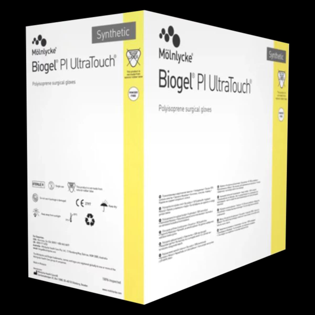 Biogel PI UltraTouch Synthetic Polyisoprene Surgical Gloves, Sterile, Size 6.5, 50/Box - Glove Surg Biogel PI UltraTch - Image 1
