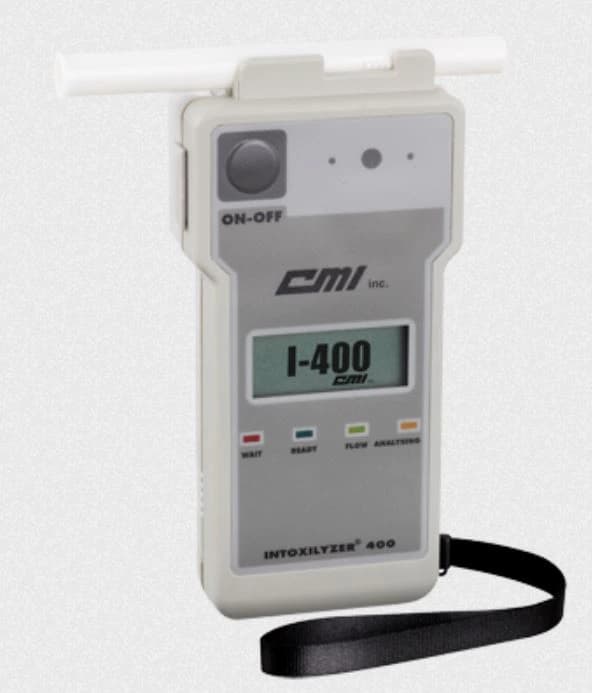 Intoxilyzer 400 Alcohol Test Breathalyzer Kit with Printer, Case, and Paper (CMI Inc) - Breathalyzer I-400 w/ Printer - Image 1