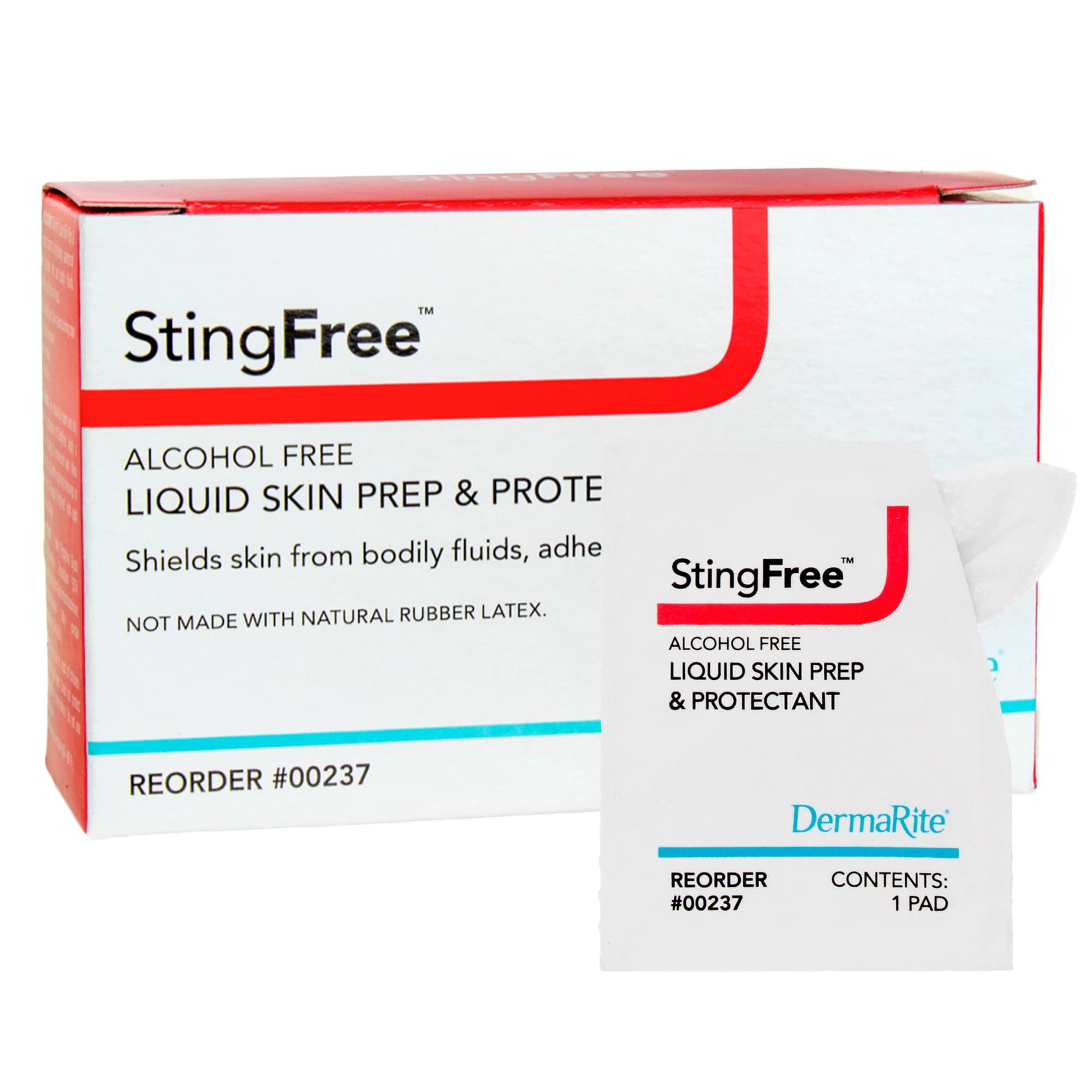 StingFree Skin Prep Pad, Alcohol-Free, by Sion Brands - Pads Skin Prep StingFree - Image 1