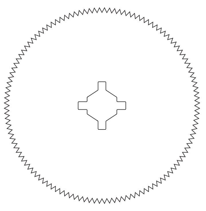 Brasseler USA Cast Cutter Blade - Cast Cutter Blade - Image 1