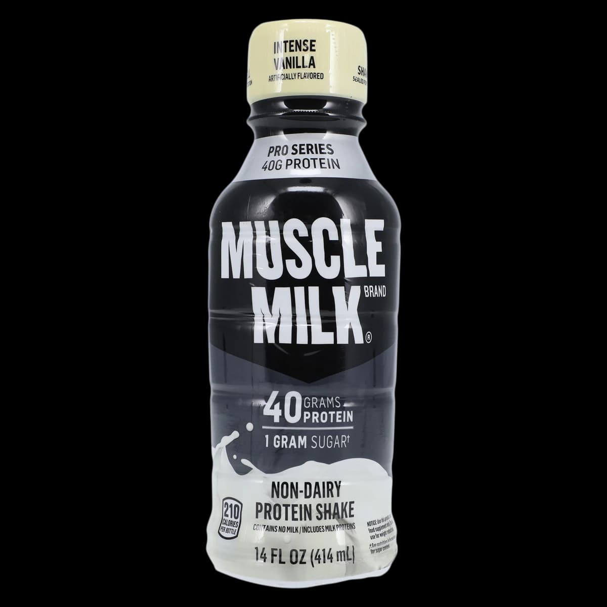 Muscle Milk Pro Series Protein Drink, Intense Vanilla, 14 oz Bottle, 12/Case - Muscle Milk Pro 14 oz. Intens - Image 1