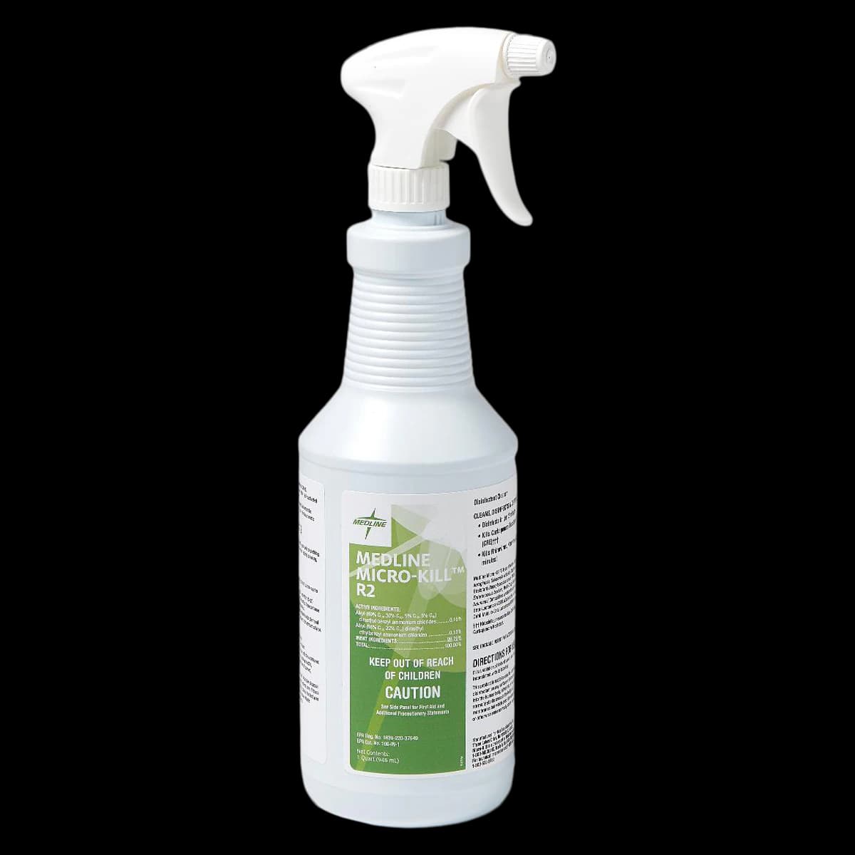 Medline Micro-Kill R2 Disinfectant Spray, Citrus Scent, 32 oz Bottle, 12/Case - Disinfectant Micro-Kill R2 - Image 1