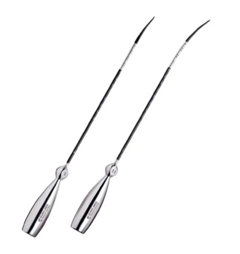 Cooper Surgical Dil-Os Os Uterine Dilator, 12.7" Reusable, Each - Sound/Dilator Uterine Curve - Image 1