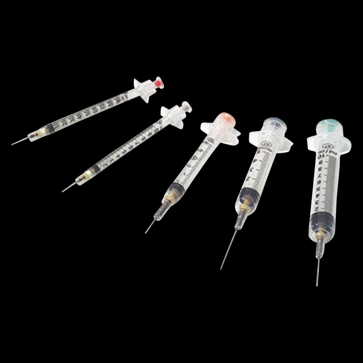 VanishPoint 5mL Syringe with 25G x 1-1/2" Needle, Safety Device, 600/Case - Syringe w/NDL VanishPoint 5cc - Image 1