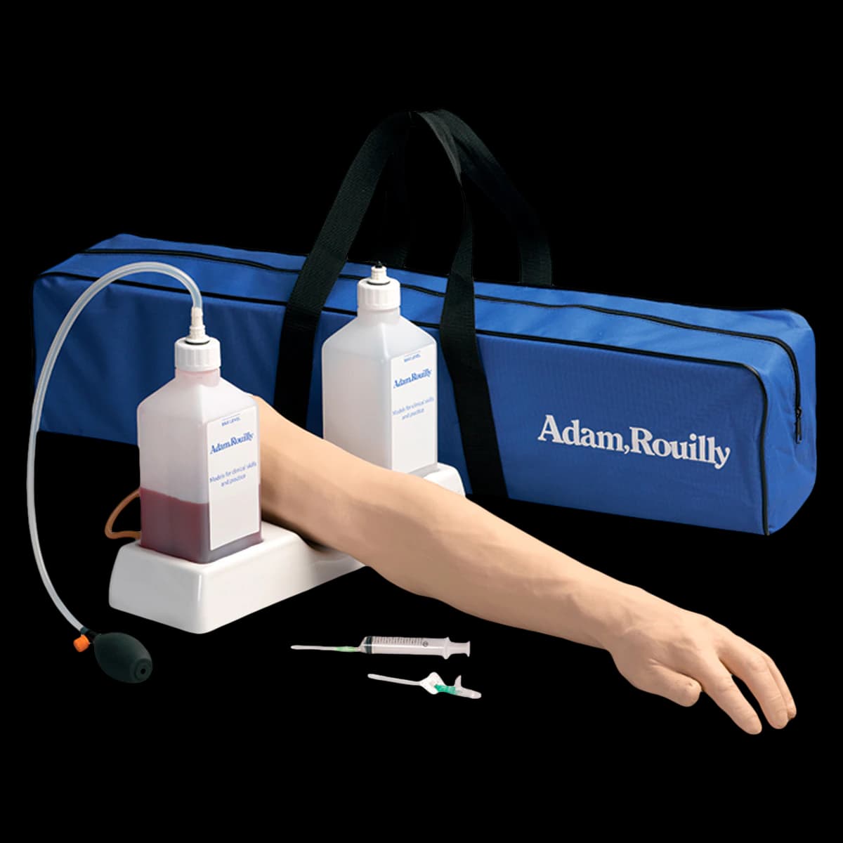 Nasco Healthcare Venipuncture and Injection Training Arm, Light Skin Tone, Each - Arm Injection Venipuncture Can - Image 1