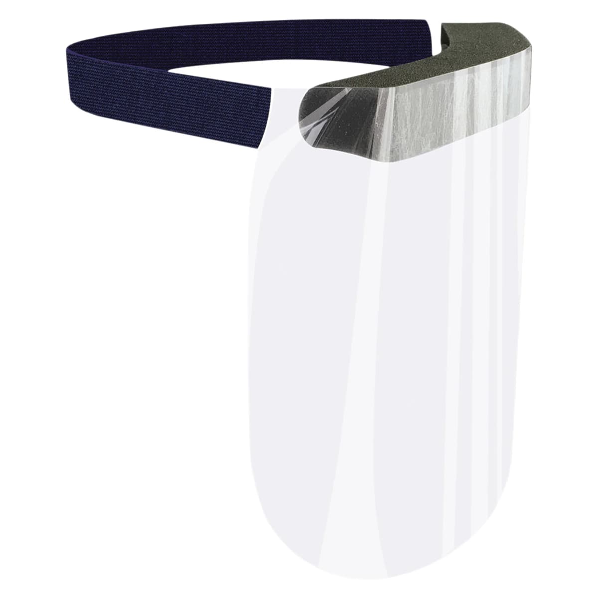 SealTight Face Shield, 9 inch, Clear/White, Disposable, 50/Case - SealTight Face Shield 9" - Image 1