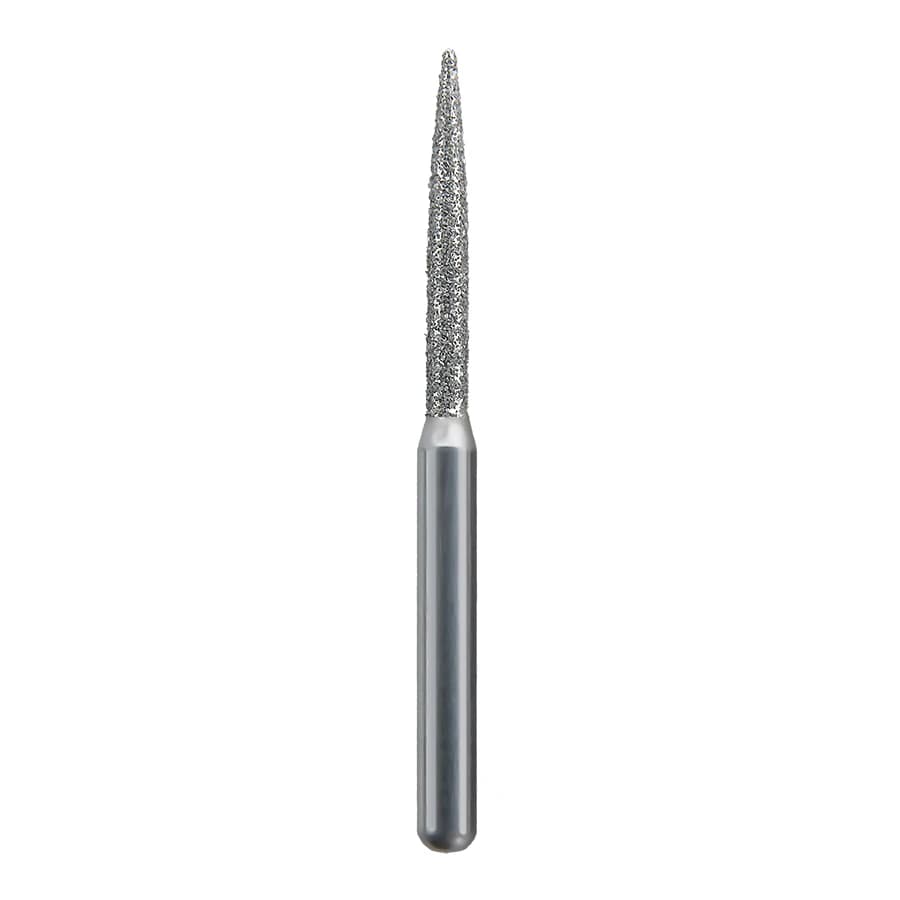 Spring Health Products #260.10 Fine Flame Single-Use Diamond Bur, FG 863-012, Pack of 10 - #260.10 Fine Flame Spring Diamond FG 863-012 Single-Use Pack of 10 - Image 1
