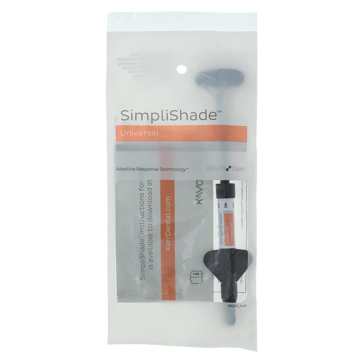 Kerr SimpliShade Universal Composite Syringe, Dark Shade, 4g, Refill, 37003 - SimpliShade Universal Composite Syringe Dark - Image 1