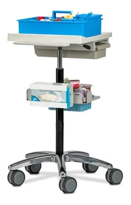 Clinton Industries Store & Go Cart, Cap New Caster Base, 67002 - Cart Store & Go 67002 - Image 1