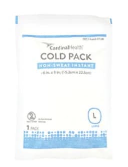 Cardinal Instant Cold Pack, Non-Sweat, 6x9" Large - INSTANT COLD PK NON SWEAT - Image 1