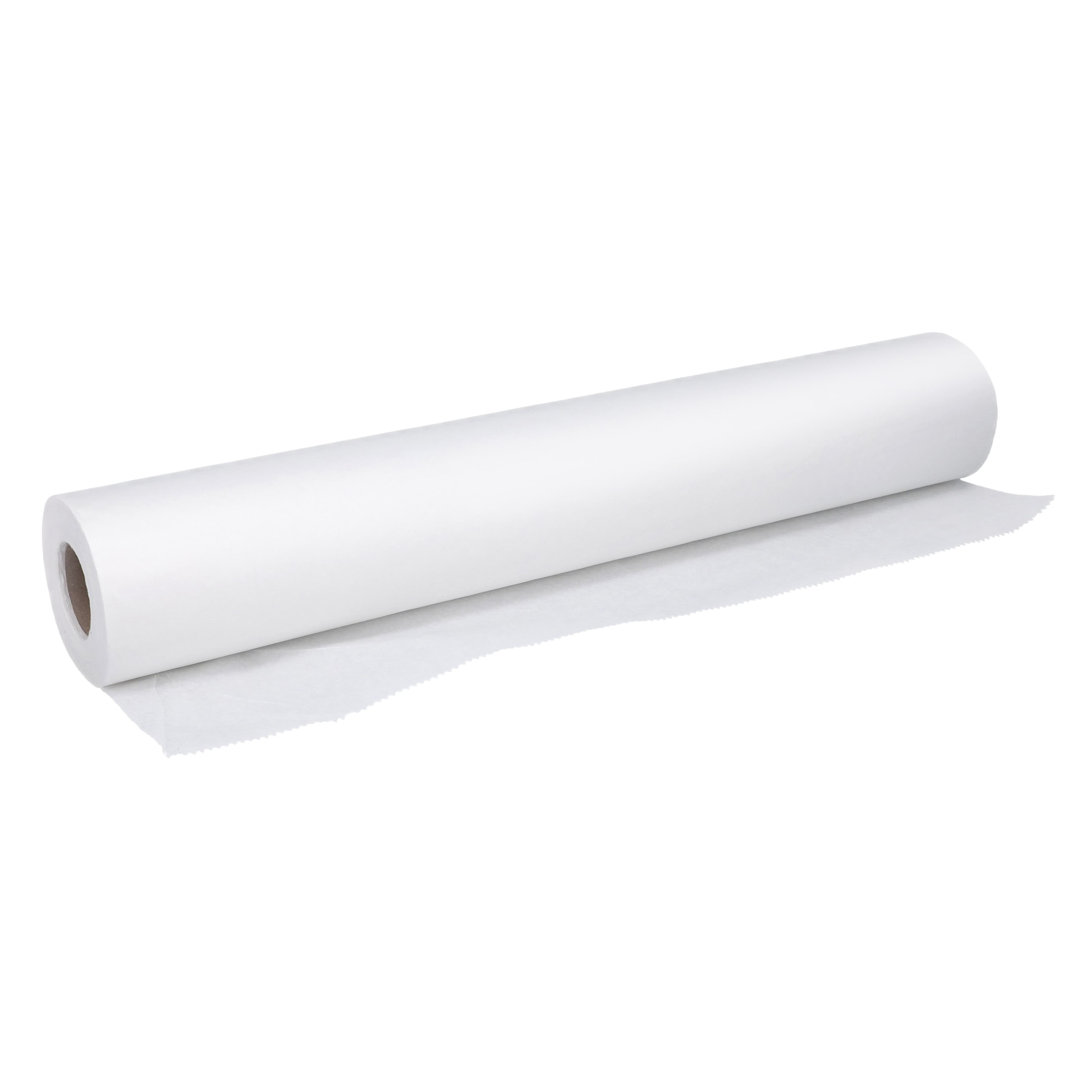Tidi Products Barrier Exam Table Paper, Smooth, White, 18 in x 225 ft, 12 Rolls/Case - Barrier Exm Tbe Smooth 18x225 - Image 1