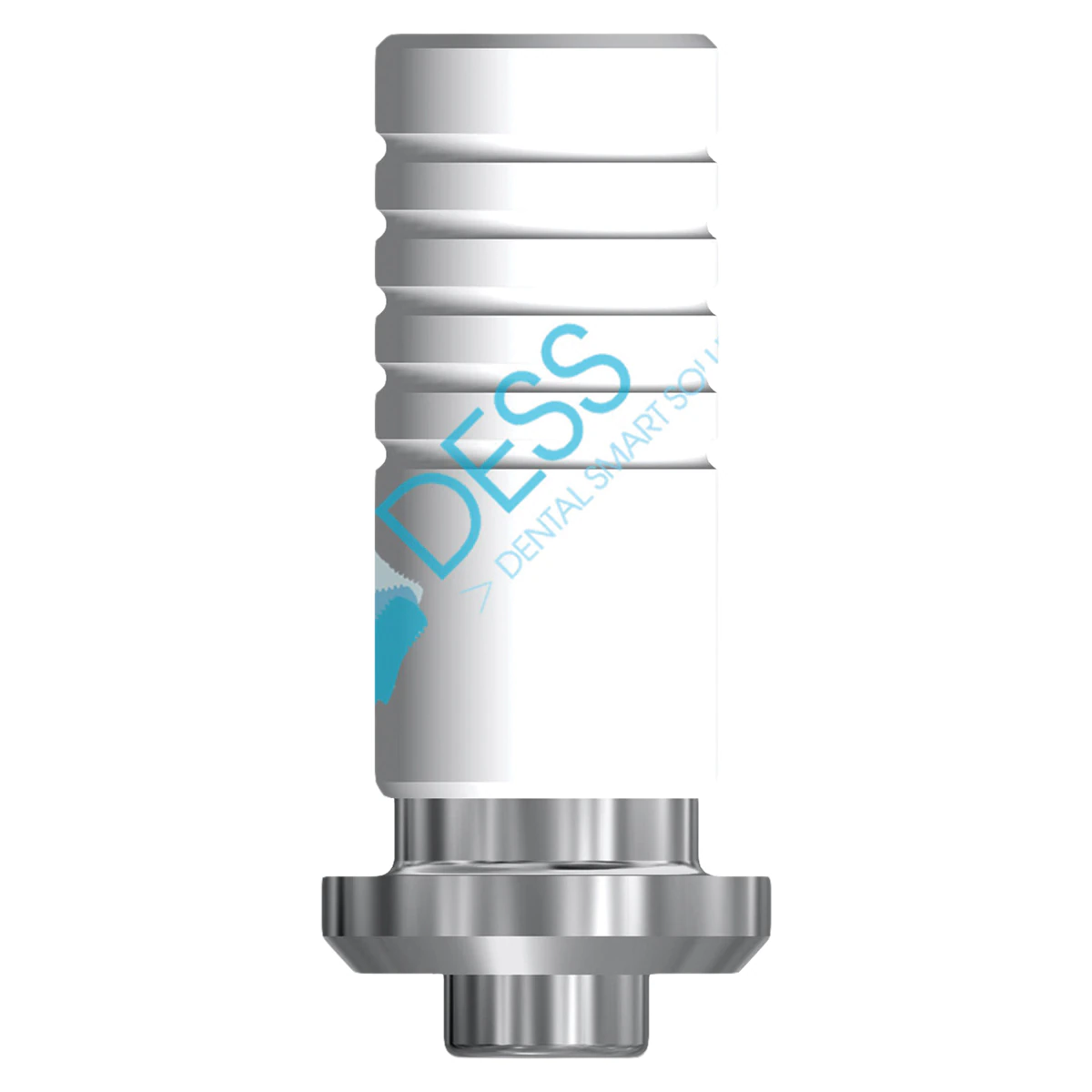 DESS Chrome Cobalt Non-Engaging Abutment Base with Screw, Internal Hex, 3i Biomet Certain 5.0, WP, Each - CrCo Base NEng 3i 5.0 WP - Image 1