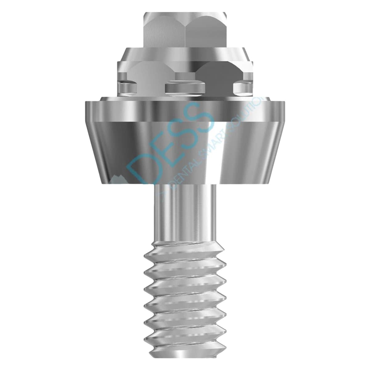 DESS Multiunit Abutment RP 2mm, 3i Osseotite External Hex, 4.1mm Platform, Each - MUA 3iOss 4.1 RP 2mm - Image 1
