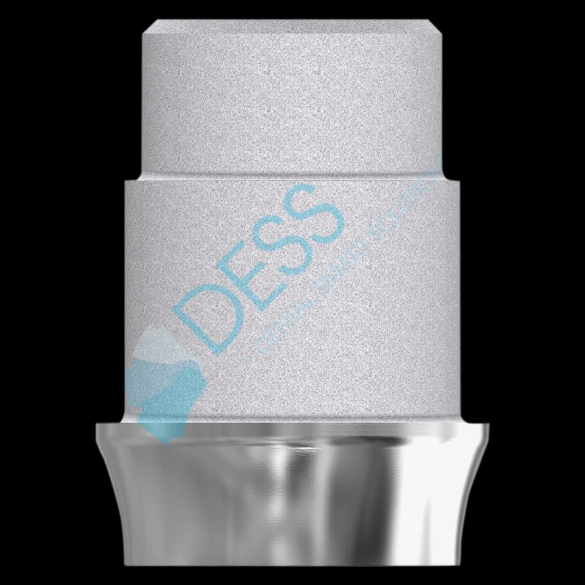 DESS TiBase Non-Engaging Titanium Base, 3.4mm Platform, 3i Osseotite External Hex, NP GH 1.5mm - TiBase NEng 3iOss 3.4 NP 1.5mm - Image 1