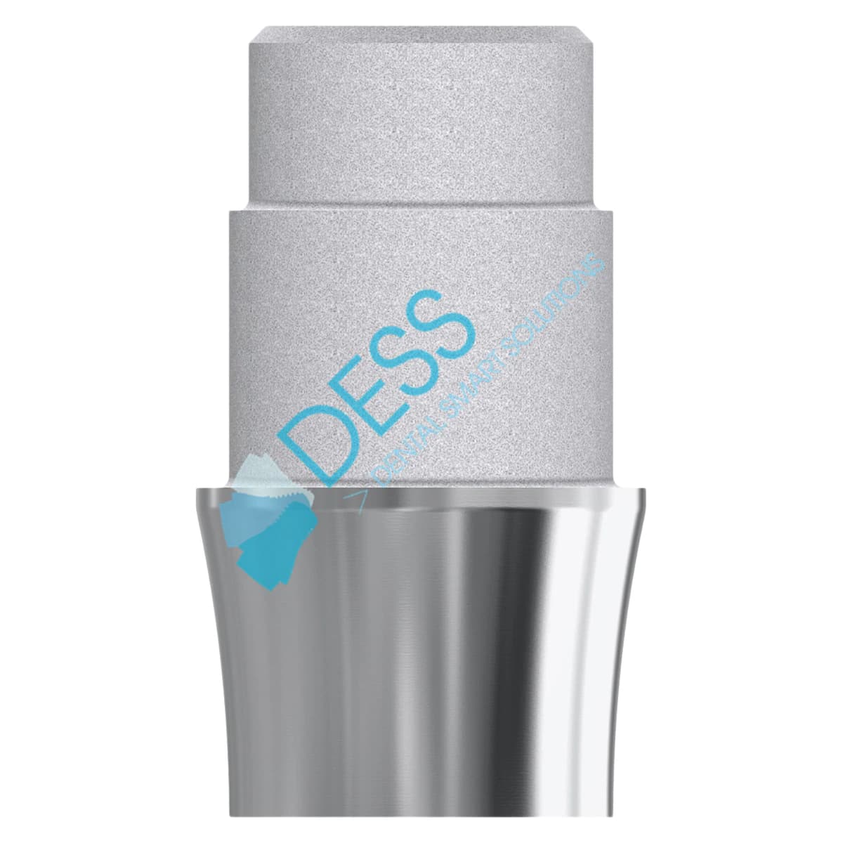 DESS TiBase Non-Engaging Abutment Base, 3i Osseotite External Hex, NP 3.0mm, GH 3.0mm, Titanium, Each - TiBase NEng 3iOss 3.4 NP 3.0mm - Image 1