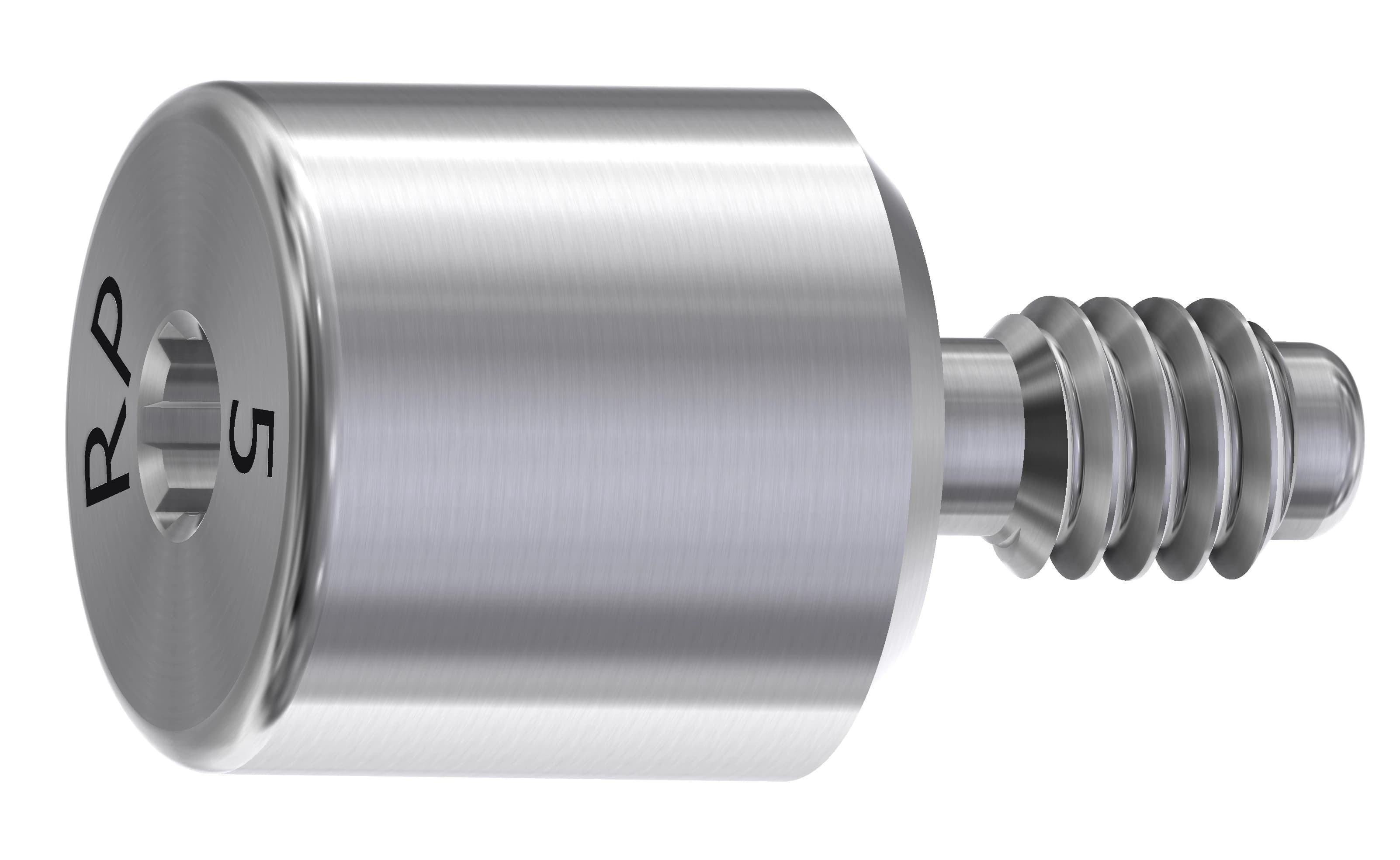 DESS Healing Abutment, 5mm, RP External Hex, Universal, 1 Each - Healing Abt NBBrnk RP 5mm - Image 1