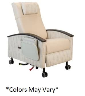 Vero PRC Care Recliner, 350 lb Capacity, Power, Gray - Recliner Care Trend 2 Tbl Gray - Image 1