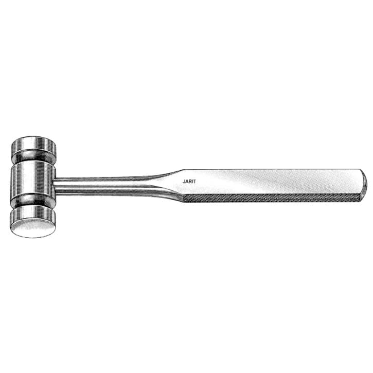 Jarit Bone Mallet, 11" Length, 2" Diameter, Stainless Steel, Reusable - Mallet Bone 11"L 2" Diameter - Image 1