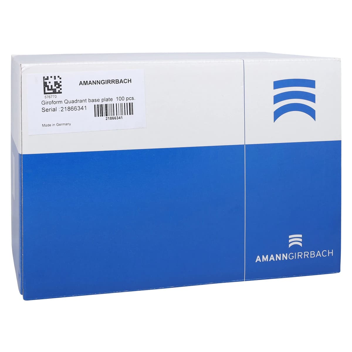 Giroform Quadrant Base Plate, Pack of 100 - Giroform Quadrant Base Plate - Image 1