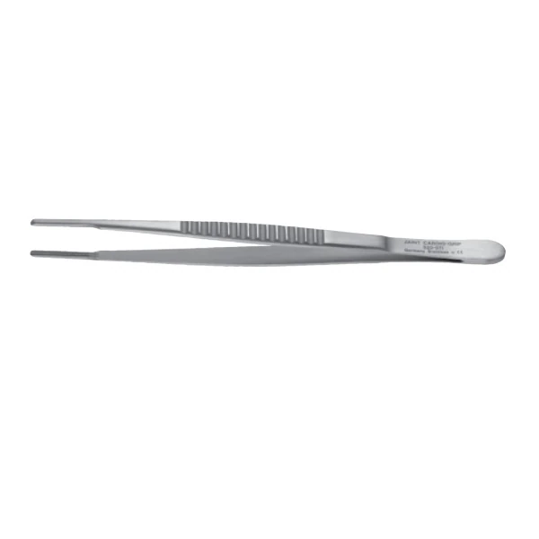 Jarit DeBakey Tissue Forceps, Straight, 7-3/4" (7.75"), Stainless Steel, Non-Sterile, Each - Forceps Tiss DeBakey 7.75" - Image 1