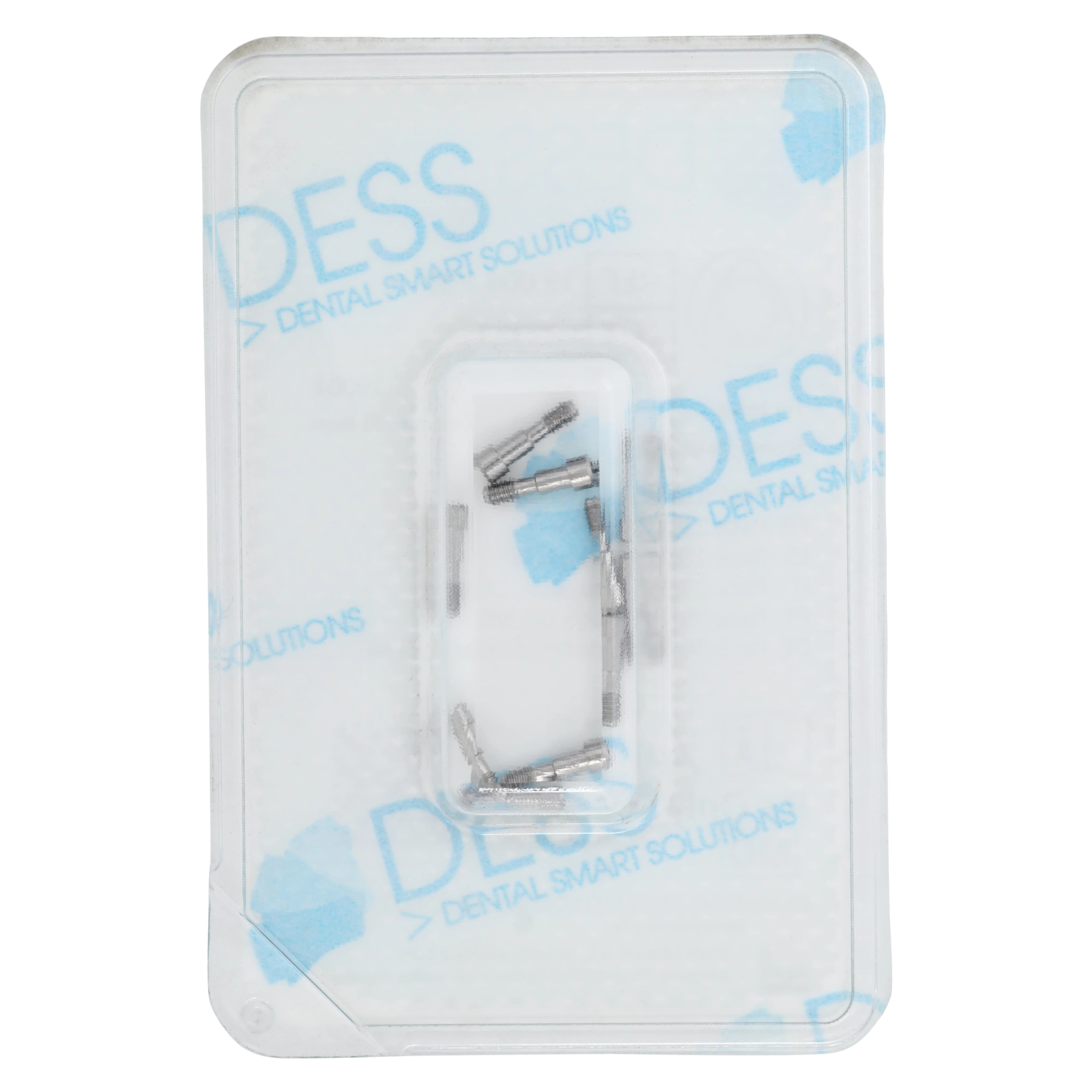 DESS Screw UG NP Trilobe, Final Abutment Screw, Nobel Replace Platform 3.5, 10/Pack - Screw UG NP Trilobe Pack of 10 - Image 1