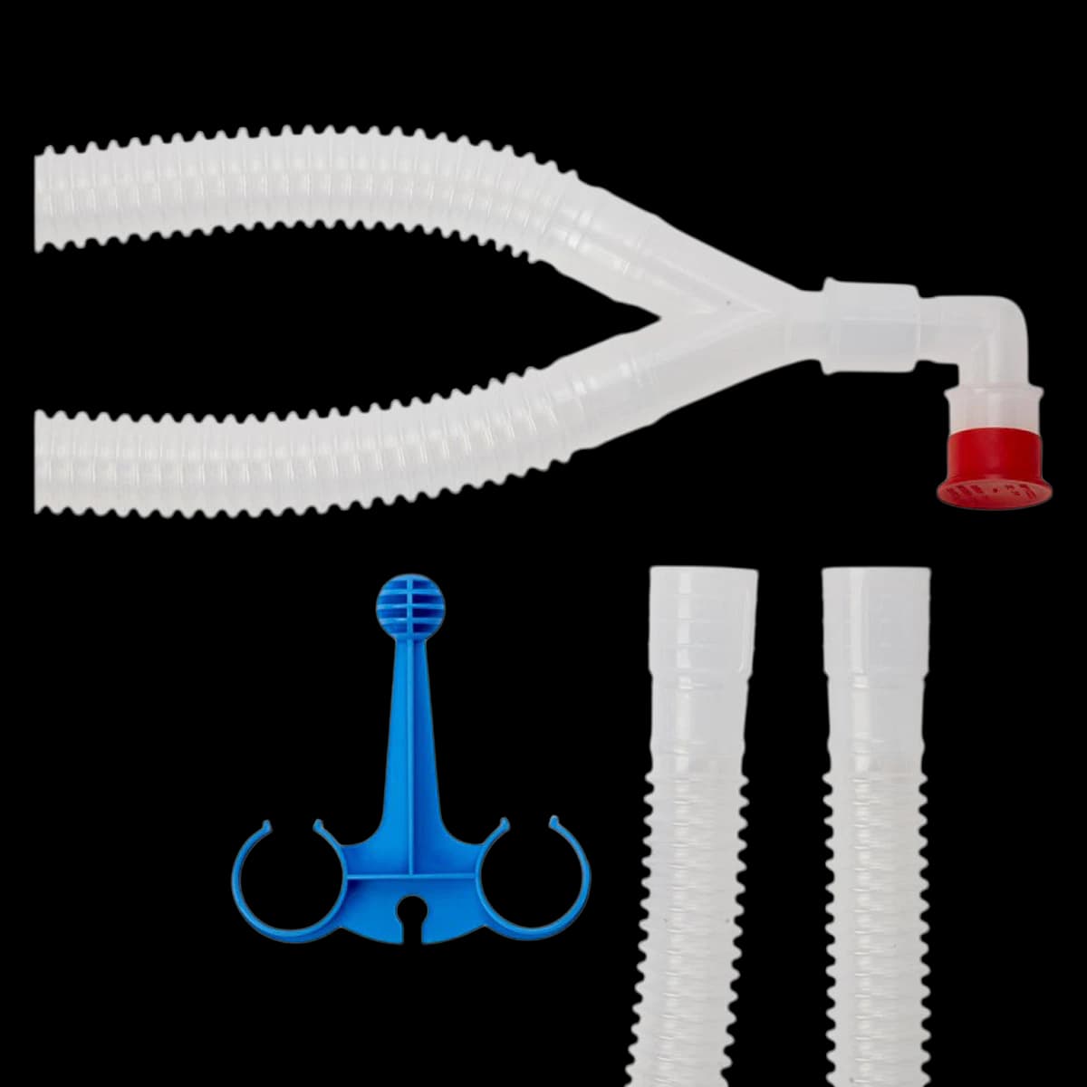 Medline Adult Non-Heated Ventilator Circuit, 20/Case - Circuit Ventilator Nonheated - Image 1