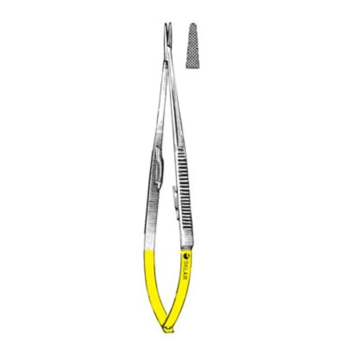 Sklar Jacobson Needle Holder, 8-1/2", Tungsten Carbide/Stainless Steel - Needle Holder Jacobson TC/SS - Image 1