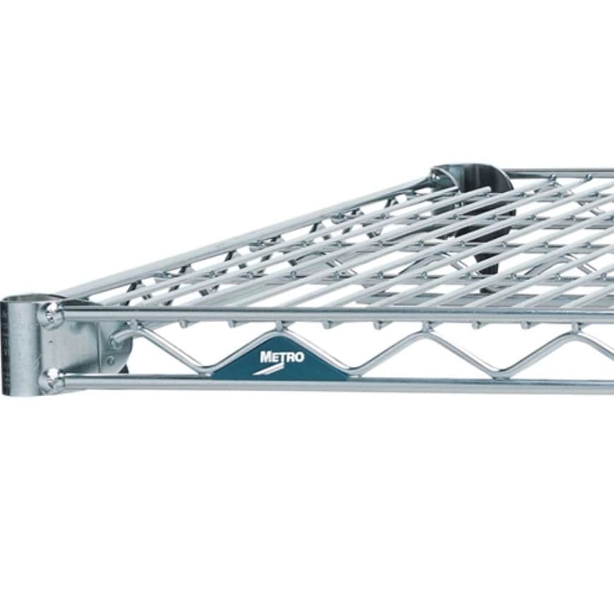 Metro Super Erecta Wire Shelf, Stainless Steel, Each - Shelf Wire Stainless Steel - Image 1