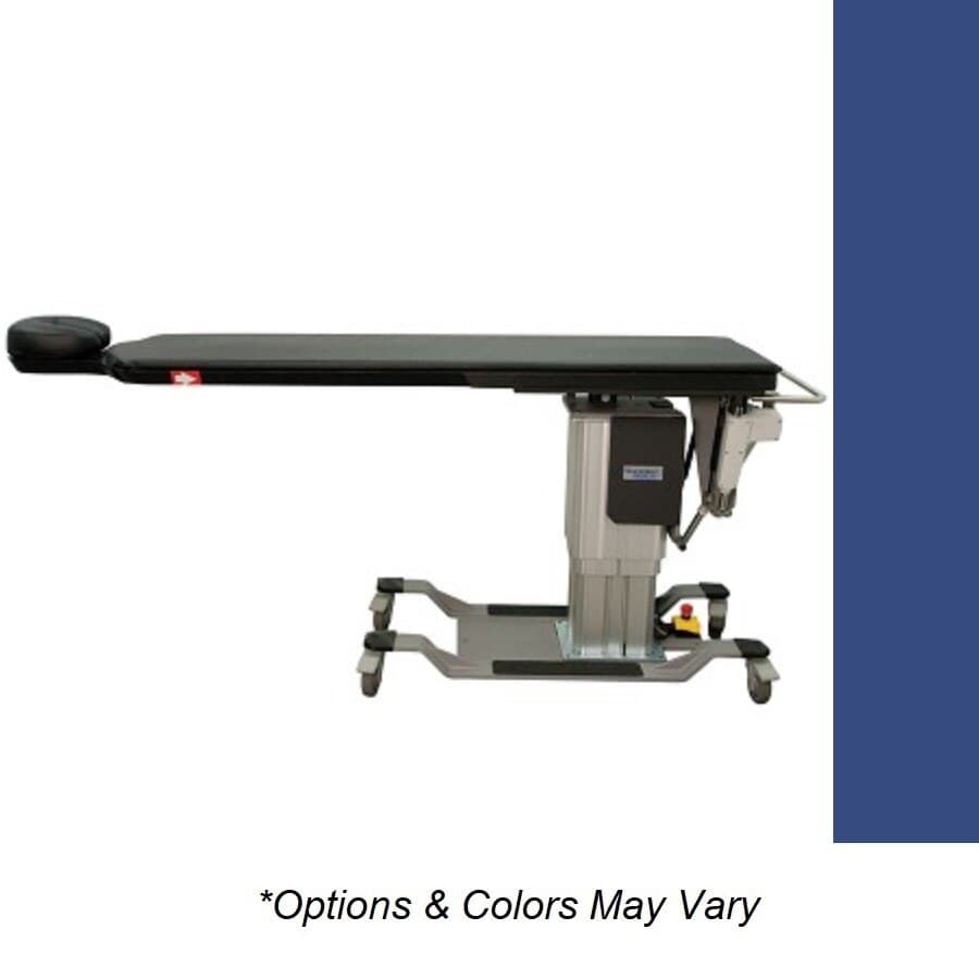 Oakworks CFPM300 Treatment Table with Integrated Headrest, 84" x 22" x 26-44" Adjustable Height, 500 lb Capacity - Table Treatment Intgrtd Hdrest - Image 1
