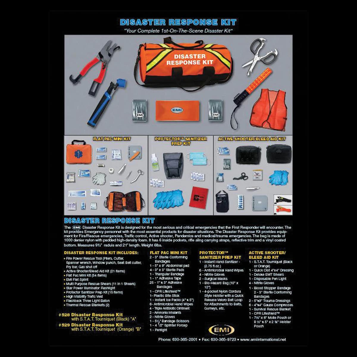 EMI Disaster Response Kit with STAT - Disaster Respns Kt w/ STAT - Image 1