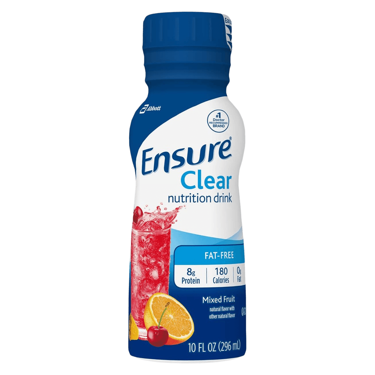 Ensure Clear Nutrition Drink, Mixed Berry, 10 oz Bottle, 12/Case - Ensure Clear Mixed Berry RTL - Image 1