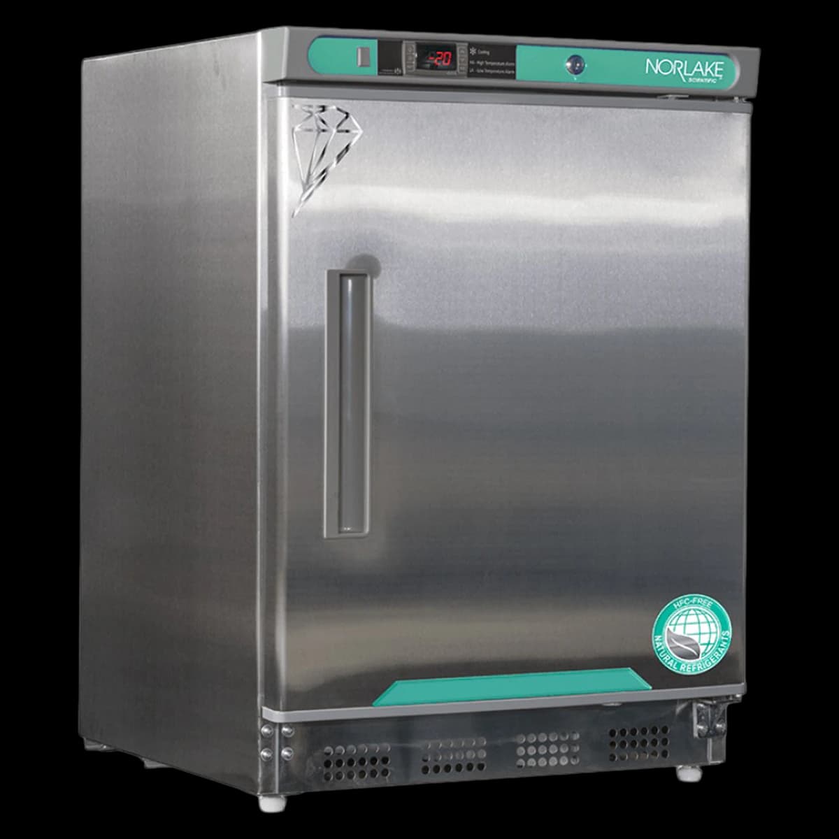 Corepoint Scientific Lab Freezer, Undercounter, Stainless Steel, Right Hinge, 4.2 Cu Ft, -15 to -25°C, Manual Defrost, 01KT0J09JTR0DD5B1PB4MHAYSN - Freezer Undercounter SS Rt Hng - Image 1