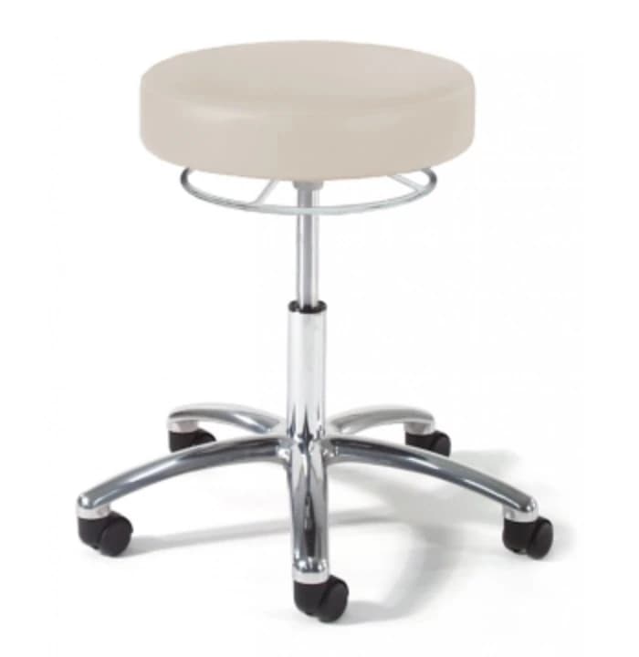 Graham-Field Physician's Exam Stool, Black, 350 lb Capacity - Stool Exam Physicians Black - Image 1