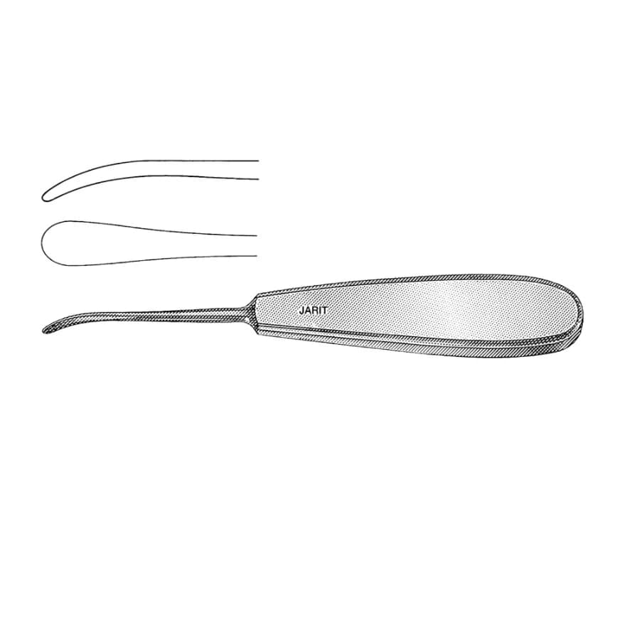 Jarit Cushing Little Joker Periosteal Elevator, 6" Stainless Steel, Reusable - Elevator Cushing Little Jkr 6" - Image 1