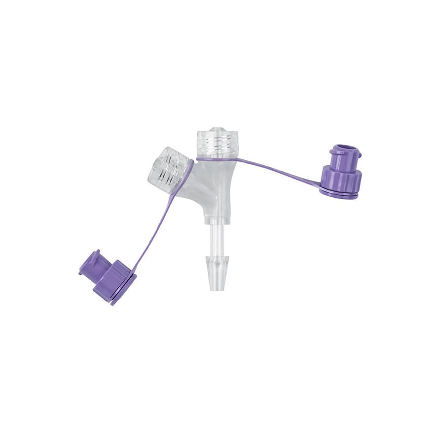 MIC Feeding Adapter, 20Fr, Replacement for MIC PEG Tube - Adapter Feeding MIC PEG Rplcmn - Image 1