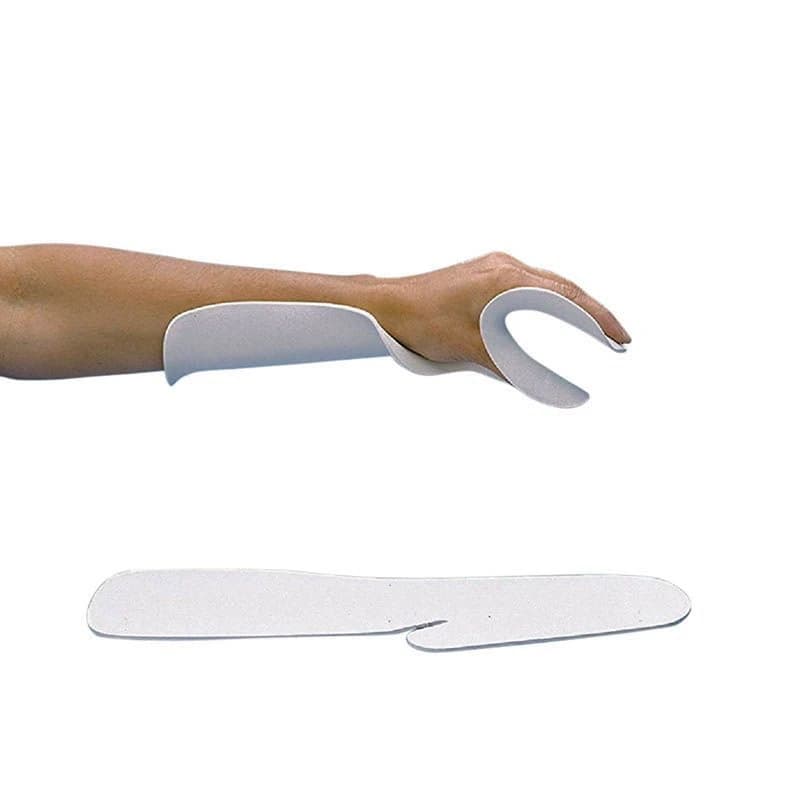 Rolyan TailorSplint Functional Positioning Splint, Hand/Wrist, 1/8" Thickness, Medium - Splint Fnct Posit TailorSplint - Image 1