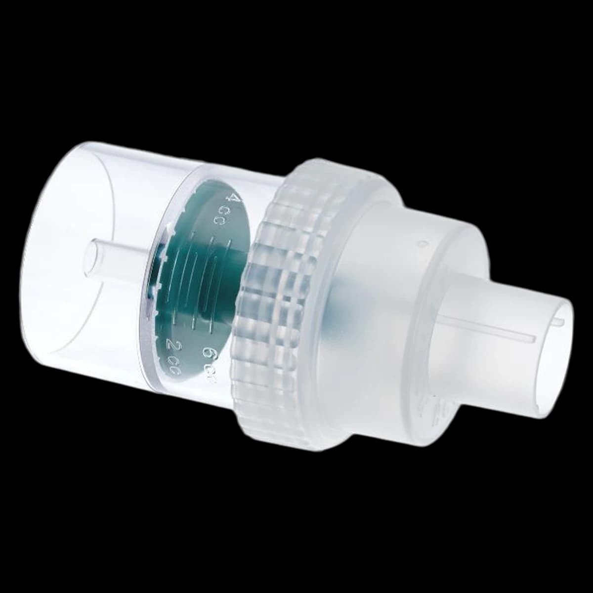 Medline Micro Mist Disposable Nebulizer Cup with Tee, Mouthpiece, 6" Reservoir Tube, and Standard Connector, Each - Nebulizer Cup w/Tee - Image 1