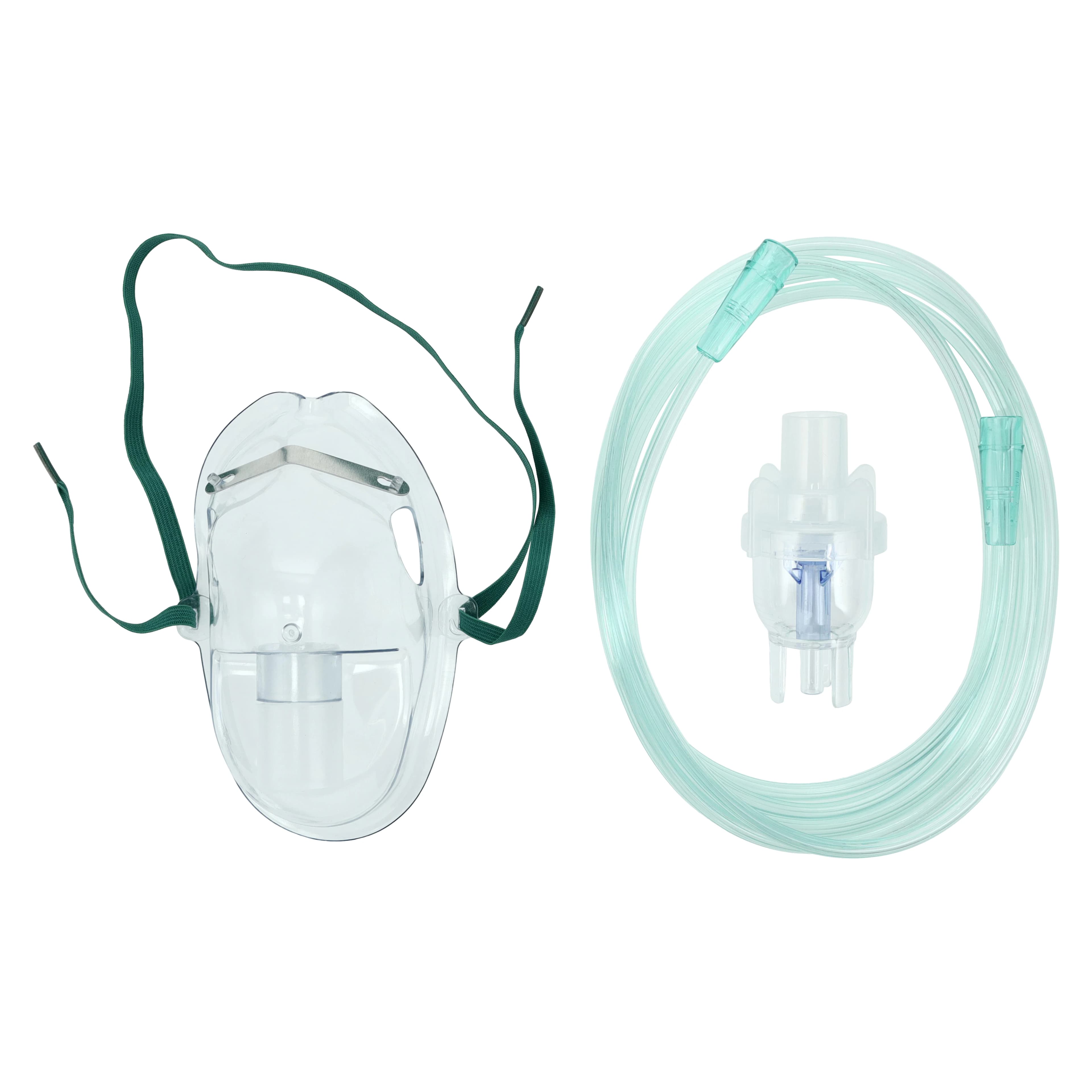 Dynarex Small Volume Nebulizer, 6cc, with Aerosol Elongated Mask, Single Patient Use, Each - Nebulizer 6cc w/Mask - Image 1